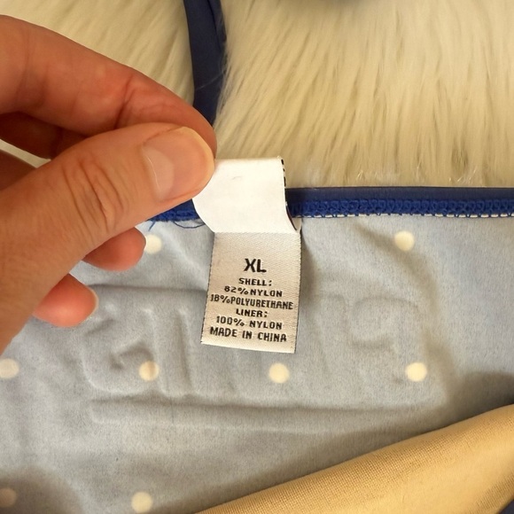 NFL New York Giants Navy Blue Polka Dot Bottoms XL - Picture 3 of 4